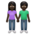 Woman And Man Holding Hands Emoji Lg
