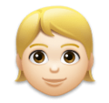 Person Blond Hair Emoji Lg