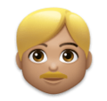 Man Blond Hair Emoji Lg
