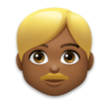 Man Blond Hair Emoji Lg