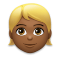Person Blond Hair Emoji Lg