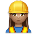 Woman Construction Worker Emoji Lg