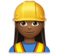 Woman Construction Worker Emoji Lg