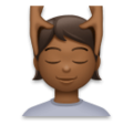 Person Getting Massage Emoji Lg
