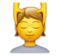 Person Getting Massage Emoji Lg