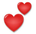 Two Hearts Emoji Lg