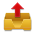Outbox Tray Emoji Lg
