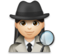 Woman Detective Emoji Lg