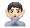 Person Gesturing No Emoji Lg