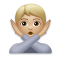 Person Gesturing No Emoji Lg