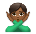 Man Gesturing No Emoji Lg