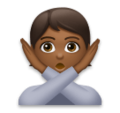 Person Gesturing No Emoji Lg