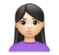 Woman Pouting Emoji Lg