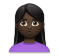 Woman Pouting Emoji Lg