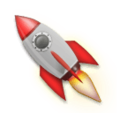 Rocket Emoji Lg