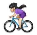 Woman Biking Emoji Lg