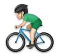 Man Biking Emoji Lg
