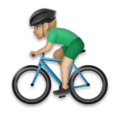 Man Biking Emoji Lg