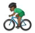 Man Biking Emoji Lg