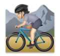 Person Mountain Biking Emoji Lg
