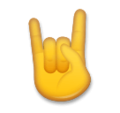 Sign Of The Horns Emoji Lg