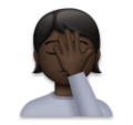 Person Facepalming Emoji Lg
