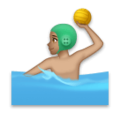 Man Playing Water Polo Emoji Lg