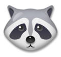 Raccoon Emoji Lg