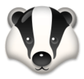 Badger Emoji Lg