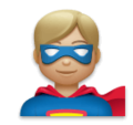 Man Superhero Emoji Lg