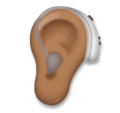 Ear With Hearing Aid Emoji Lg