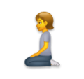 Person Kneeling Emoji Lg