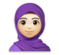 Person With Headscarf Emoji Lg