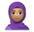 Person With Headscarf Emoji Lg