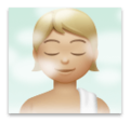 Person In Steamy Room Emoji Lg