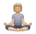 Person In Lotus Position Emoji Lg