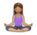 Woman In Lotus Position Emoji Lg
