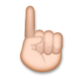 Index Pointing Up Emoji Lg