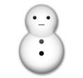 Snowman Without Snow Emoji Lg