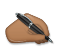 Writing Hand Emoji Lg