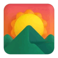 Sunrise Over Mountains Emoji Microsoft-teams