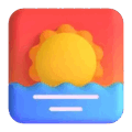 Sunrise Emoji Microsoft-teams