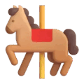 Carousel Horse Emoji Microsoft-teams