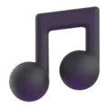 Musical Note Emoji Microsoft-teams