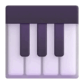 Musical Keyboard Emoji Microsoft-teams