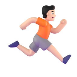 Person Running Facing Right Emoji Microsoft-teams