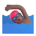 Person Swimming Emoji Microsoft-teams