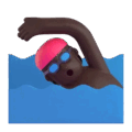 Person Swimming Emoji Microsoft-teams