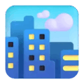 Cityscape Emoji Microsoft-teams
