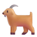 Goat Emoji Microsoft-teams
